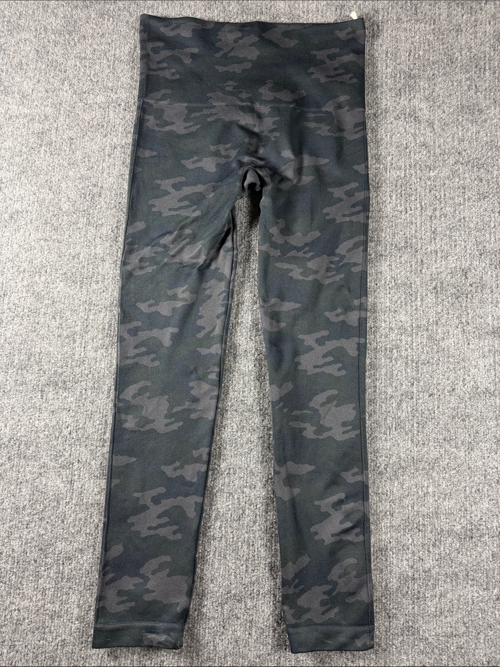Spanx Black Camo Look At Me Now Leggings